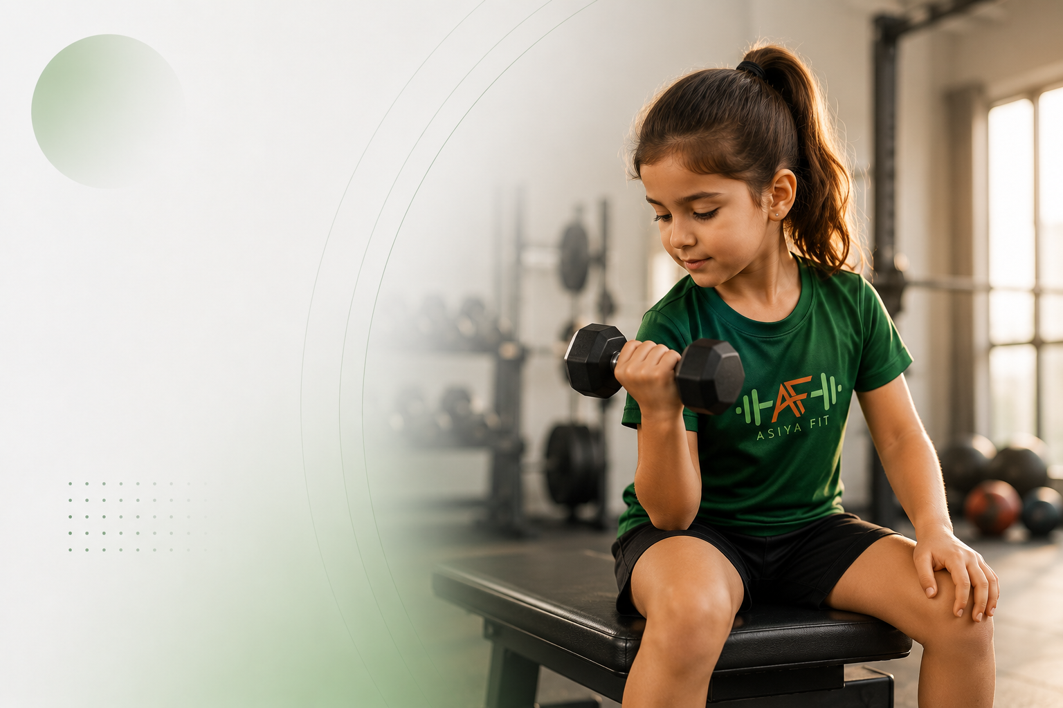 کودک در حال تمرین KidsPower360